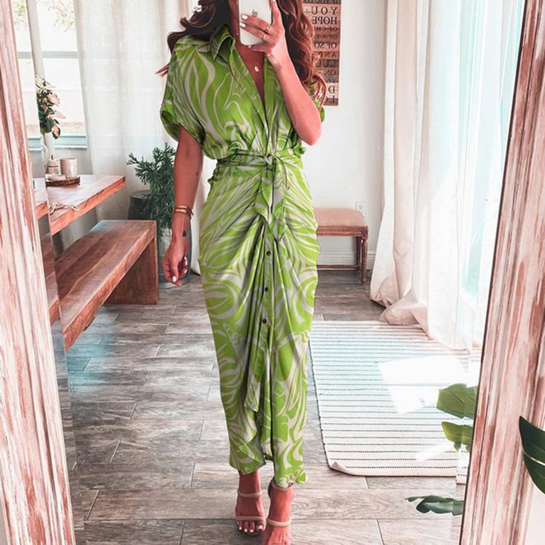 Jumpsuit Monospalla | Fantasia Tropicale | Leggero & Chic