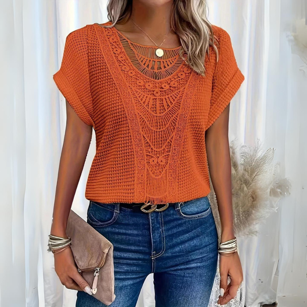 Crochet Blouse | Cotone | Fresca e Romantica