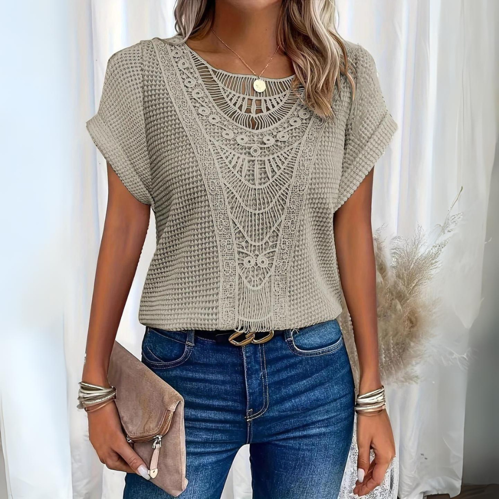 Crochet Blouse | Cotone | Fresca e Romantica