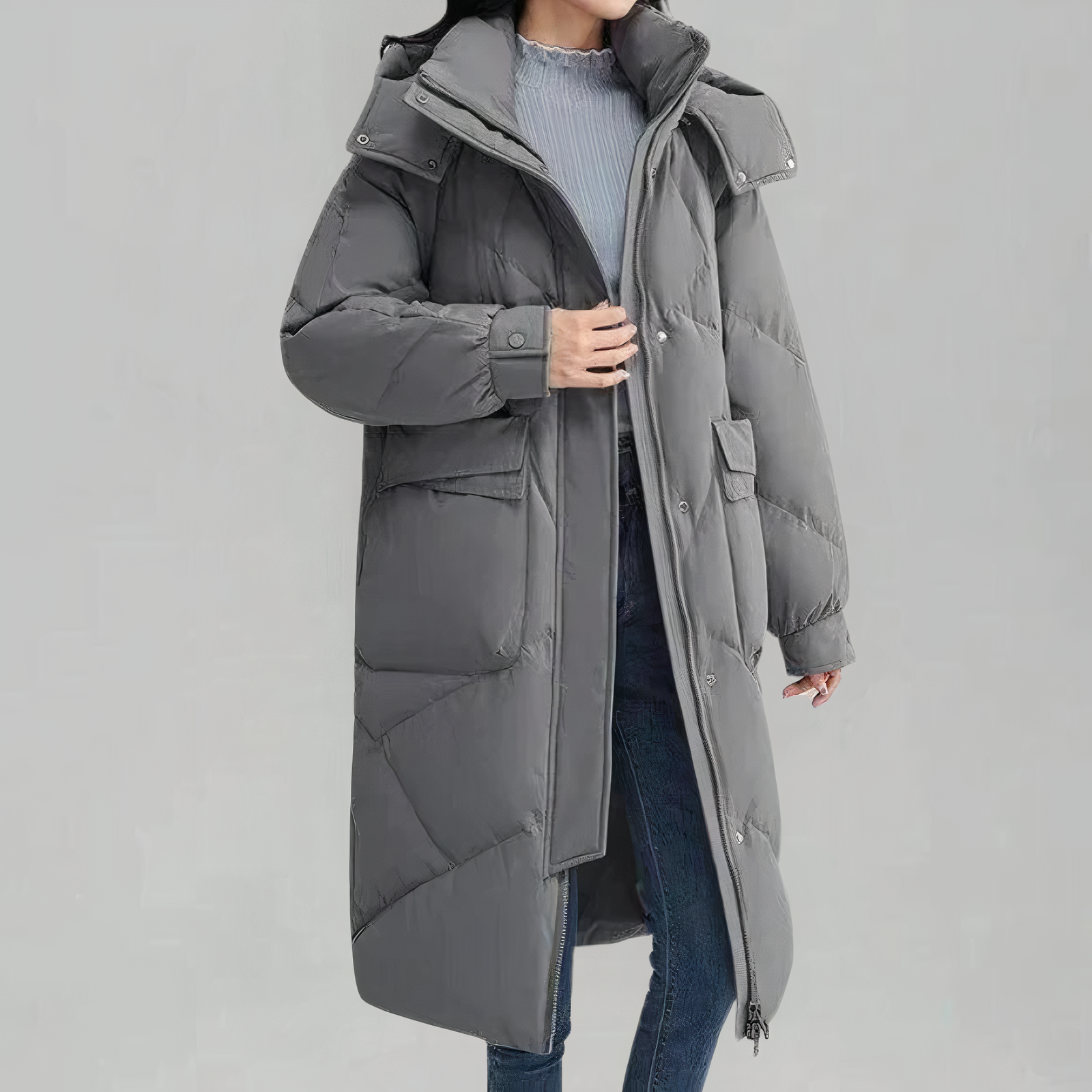 Abito Svasato con Zip | Eleganza Senza Sforzo | Must-Have Day-to-Night