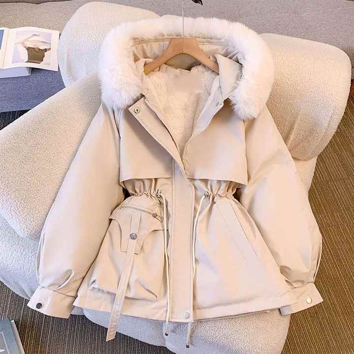 Giacca Invernale con Cappuccio e Coulisse