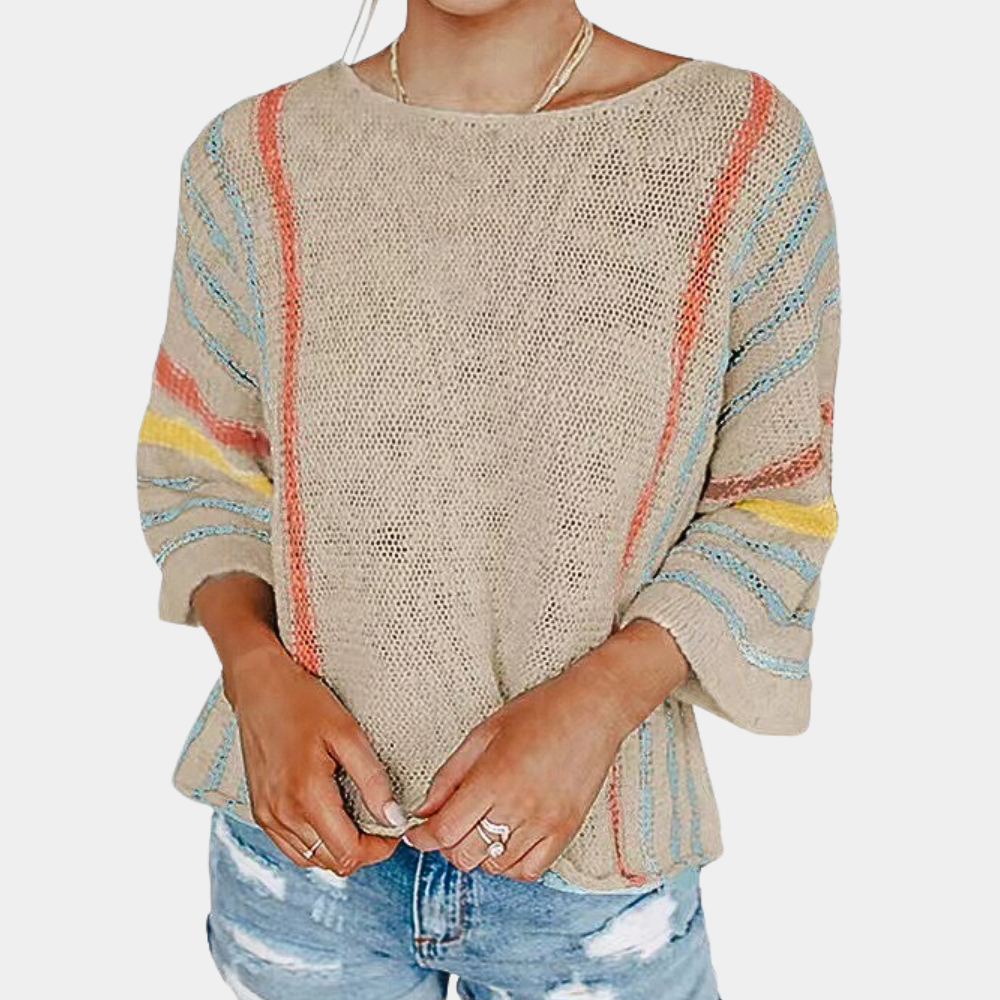 Maglione a Righe | Oversize | Comodo e Stile Casual
