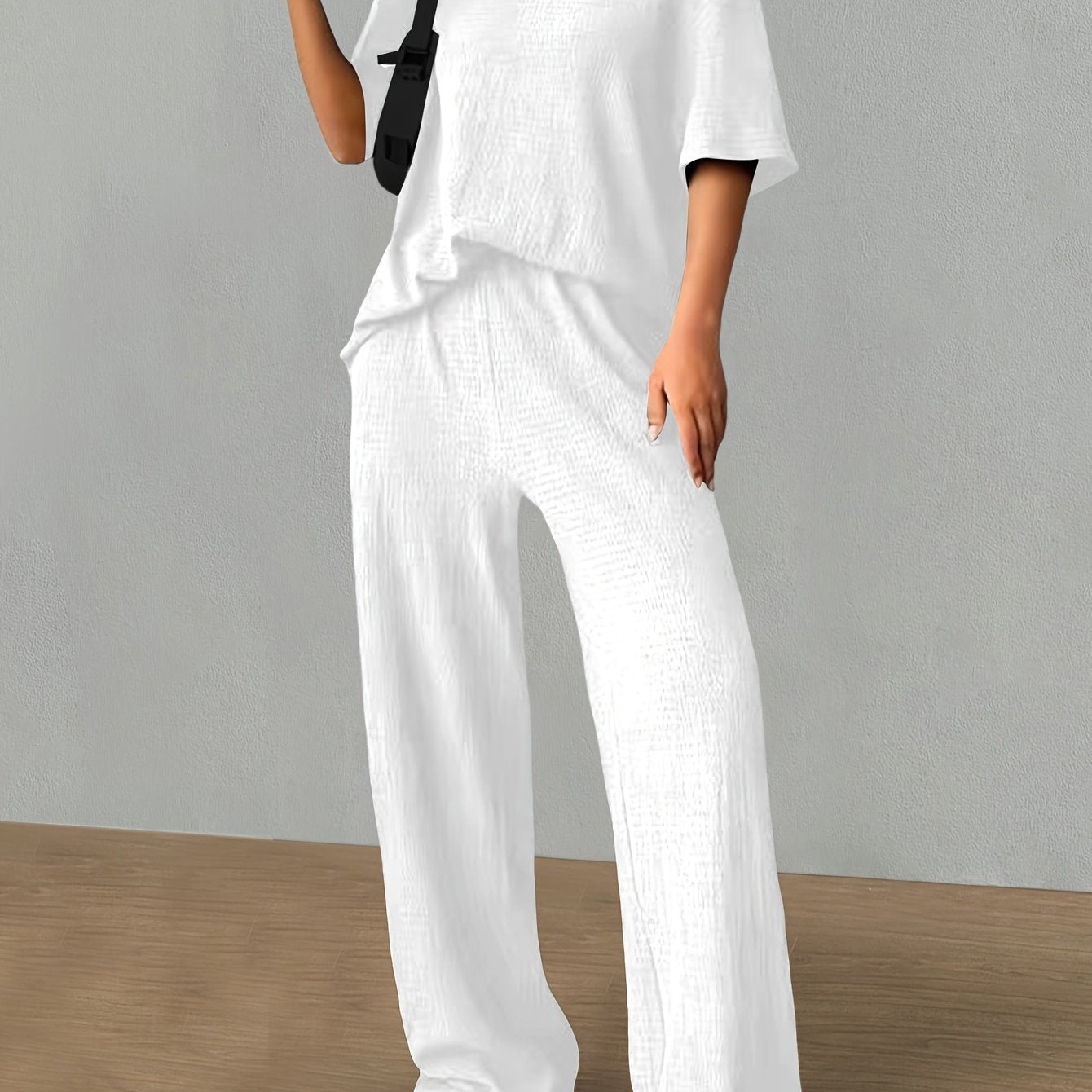 Set Casual in Cotone | T-Shirt e Pantaloni | Morbido e Traspirante