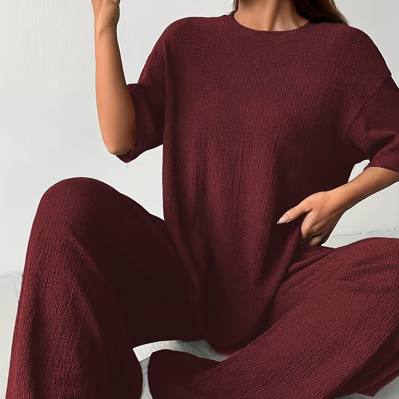 Set Casual in Cotone | T-Shirt e Pantaloni | Morbido e Traspirante