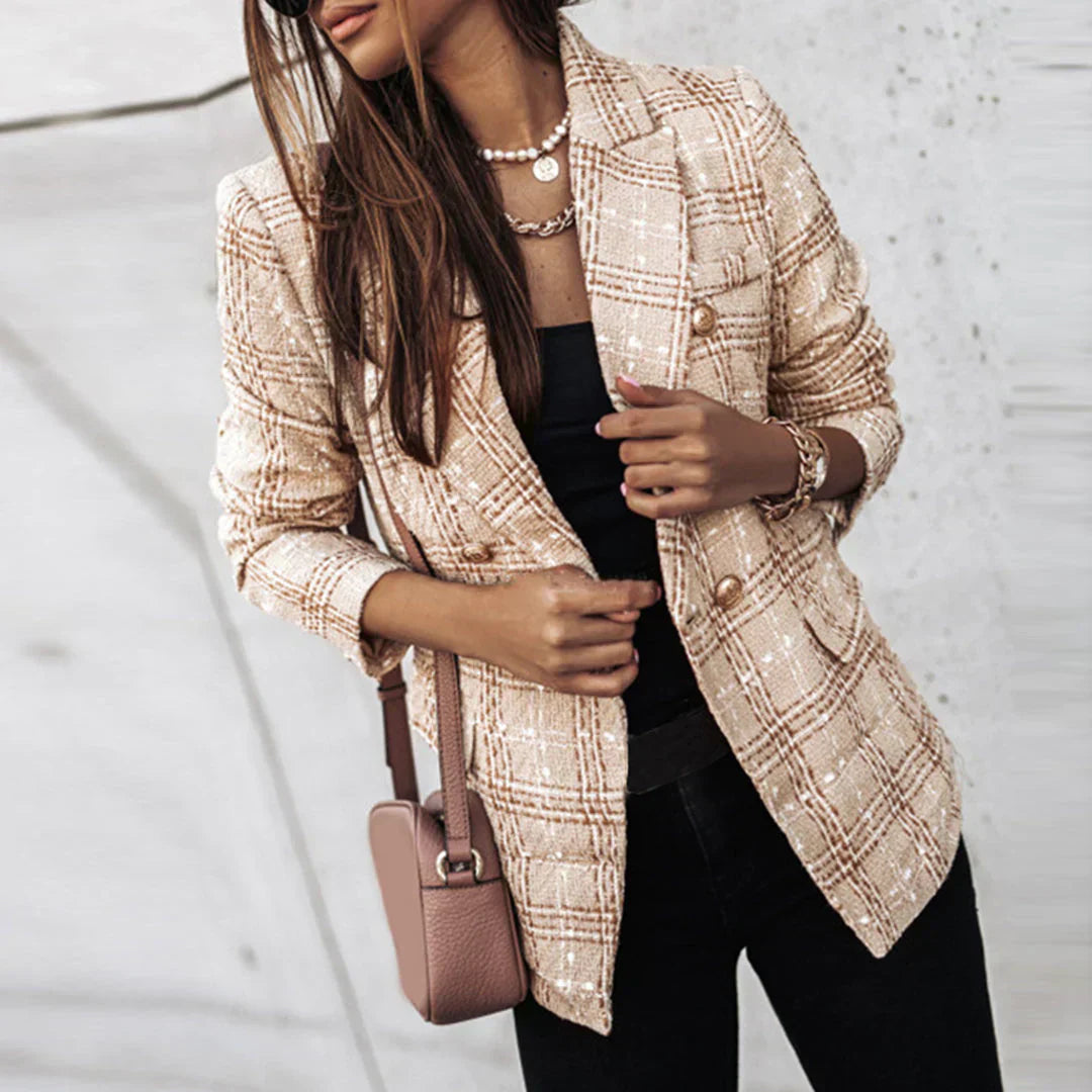 Blazer a Quadri | Elegante e Strutturato | Stile Classico