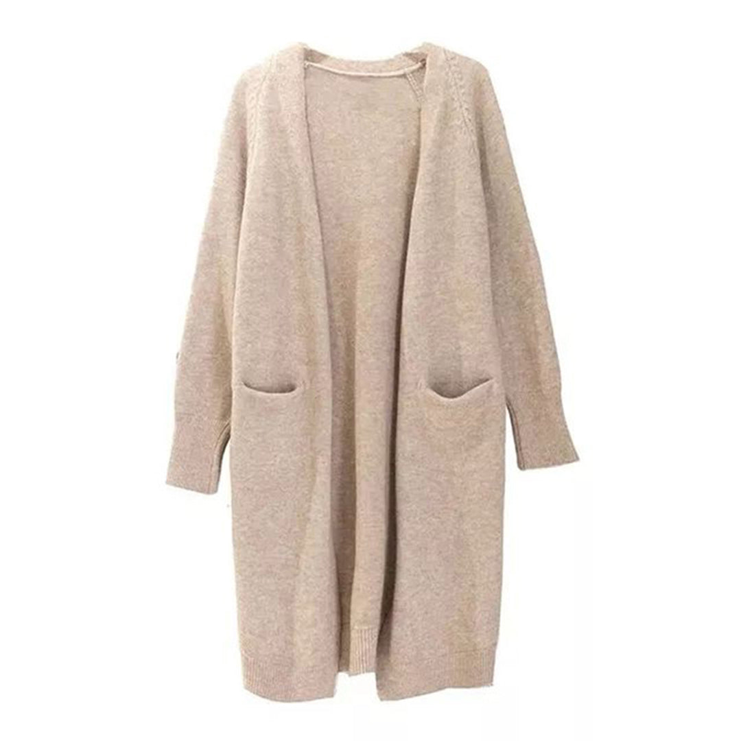 Cardigan Lungo in Maglia | Misto Lana | Elegante e Versatile