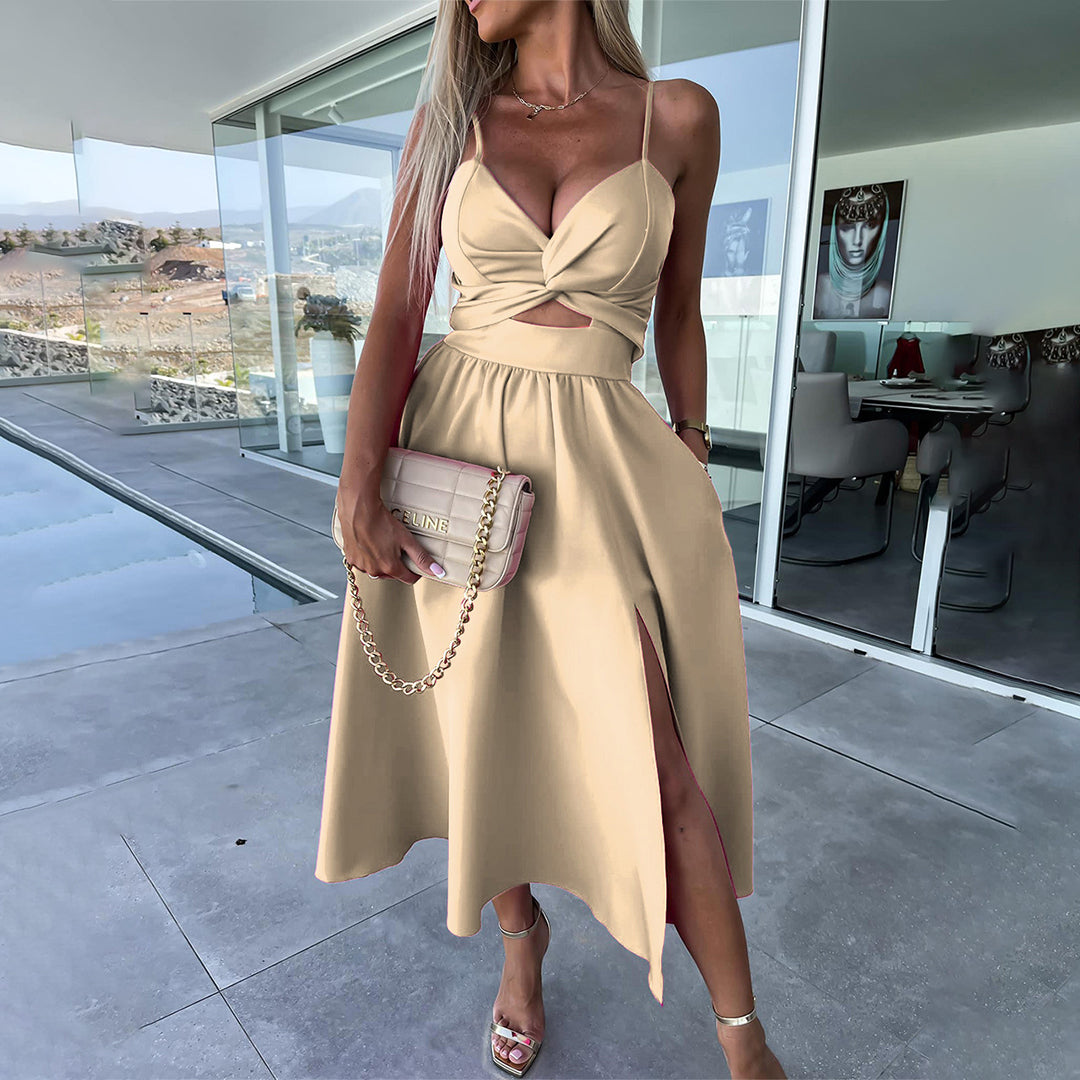 Abito Midi Elegante | Sensuale & Raffinato | Perfetto per Occasioni Speciali