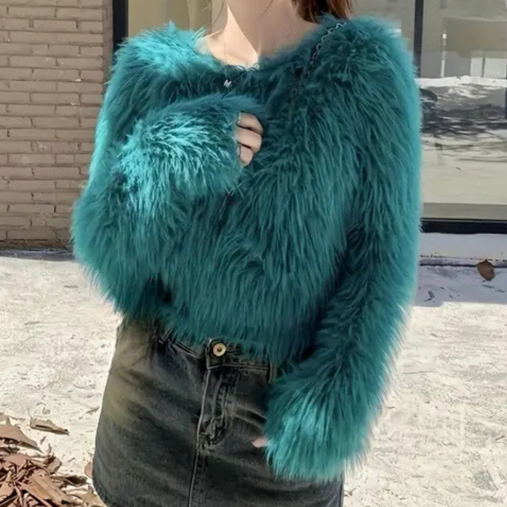 Maglione Donna | Effetto Peloso | Morbido e Glamour