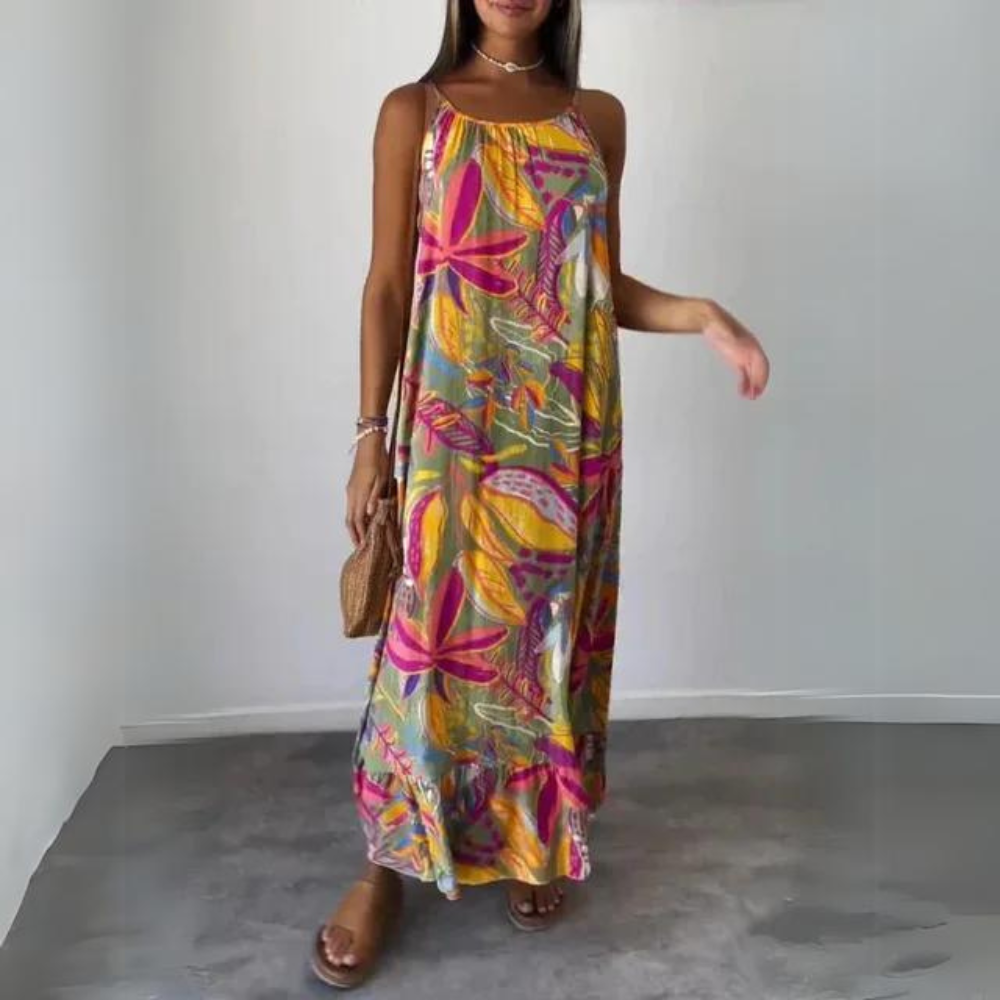 Maxi Abito Estivo | Tropicale | Fresco e Leggero