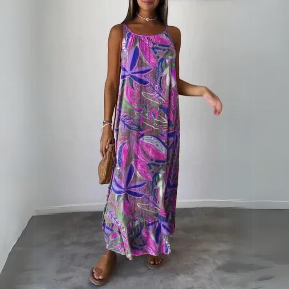 Maxi Abito Estivo | Tropicale | Fresco e Leggero