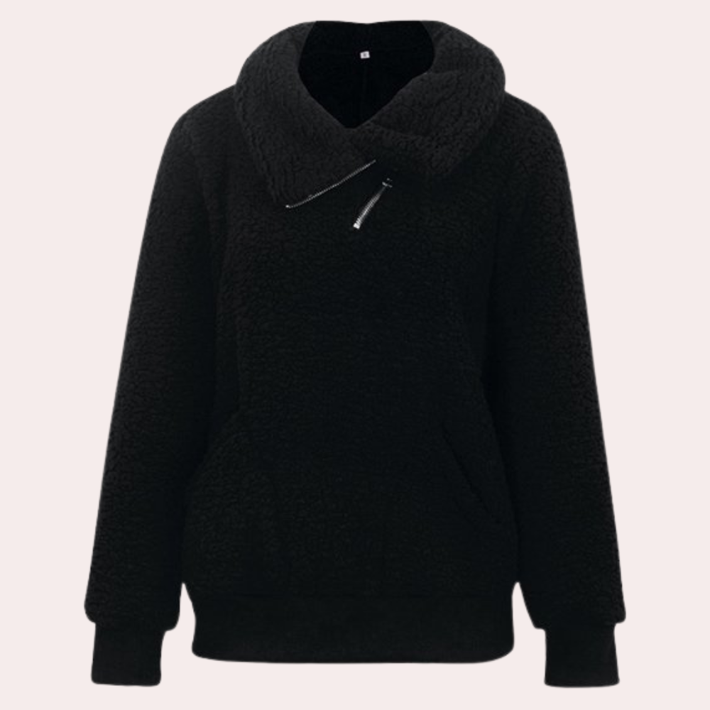 Felpa Teddy | Collo Alto | Morbida & Calda