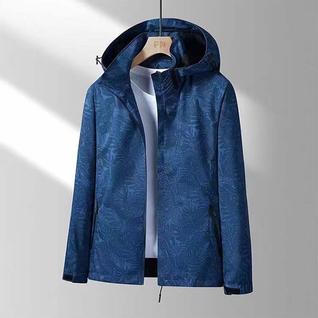 Giacca Impermeabile con Cappuccio | Antivento e Leggera | Perfetta per l’Outdoor