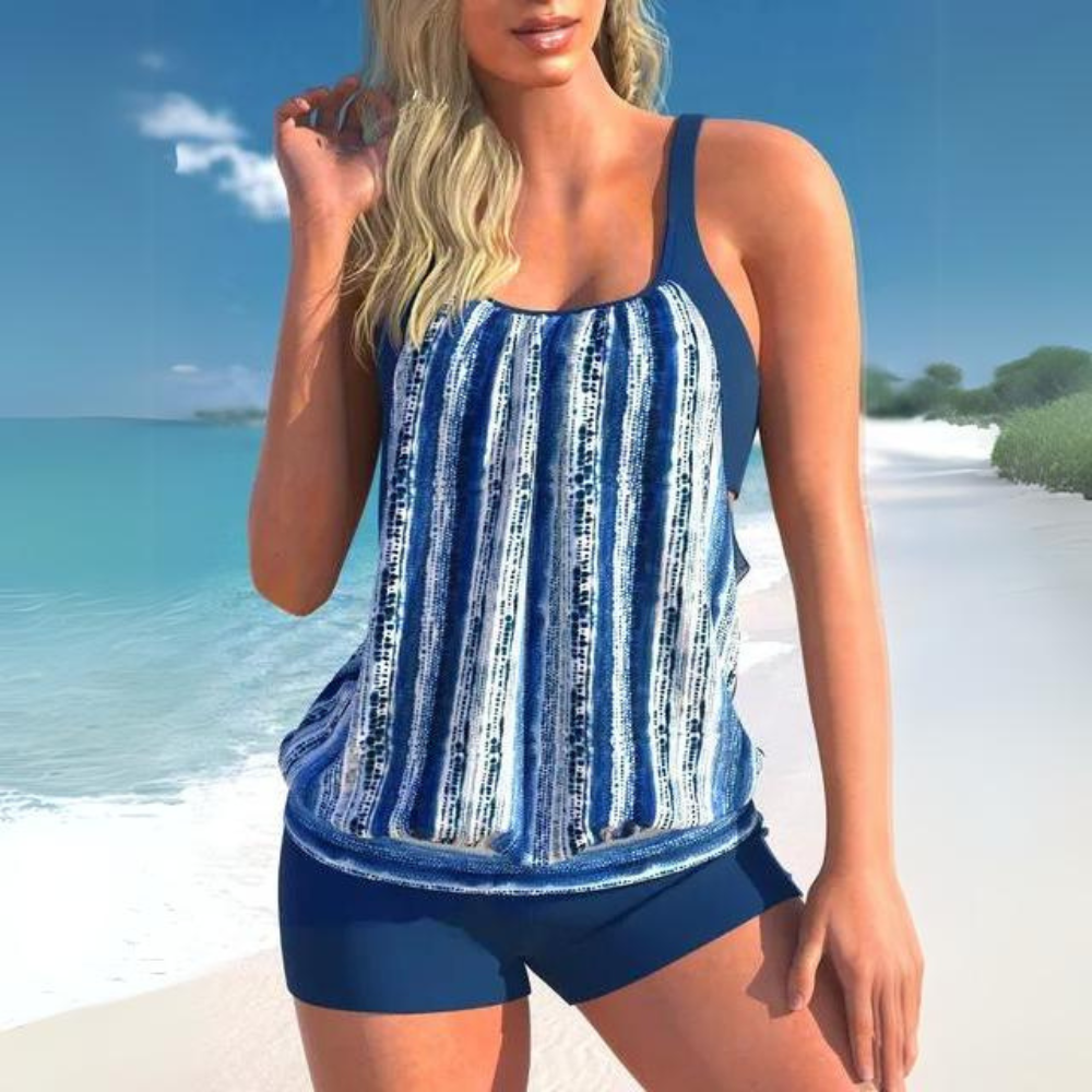 Tankini Due Pezzi | Sostegno e Comfort | Elegante e Moderno