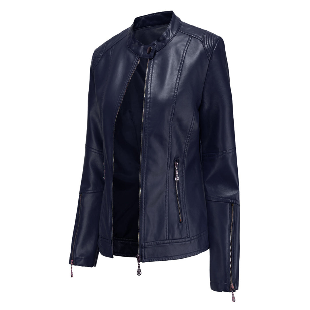 Giacca in Ecopelle | Eleganza Minimal | Versatile e Chic