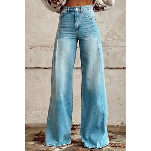 Jeans a Zampa | Vita Alta | Stile Vintage e Slanciato
