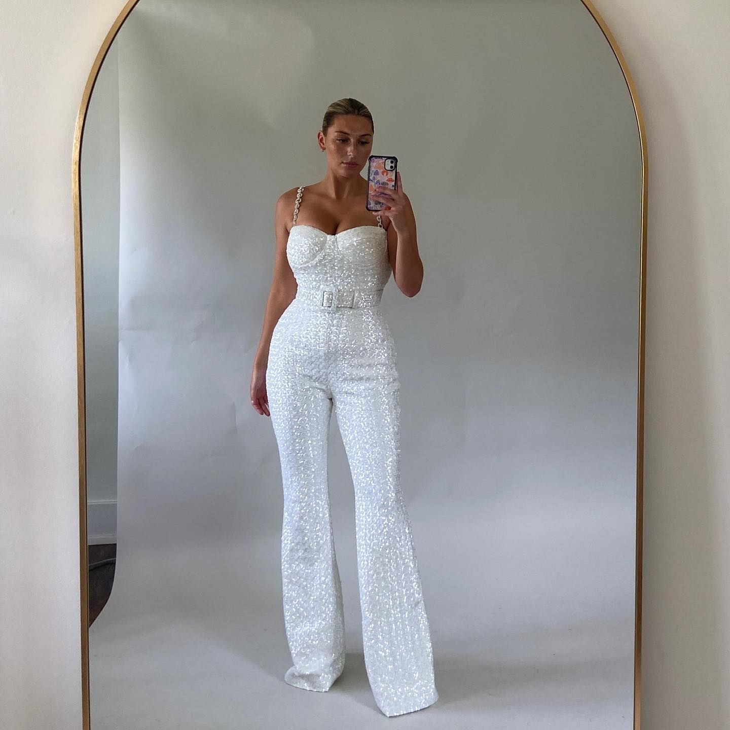 Jumpsuit Paillettes | Oro | Elegante e Scintillante