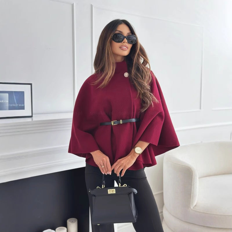 Mantello Elegante | Cintura in Vita | Look Raffinato e Versatile