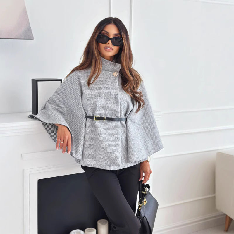 Mantello Elegante | Cintura in Vita | Look Raffinato e Versatile