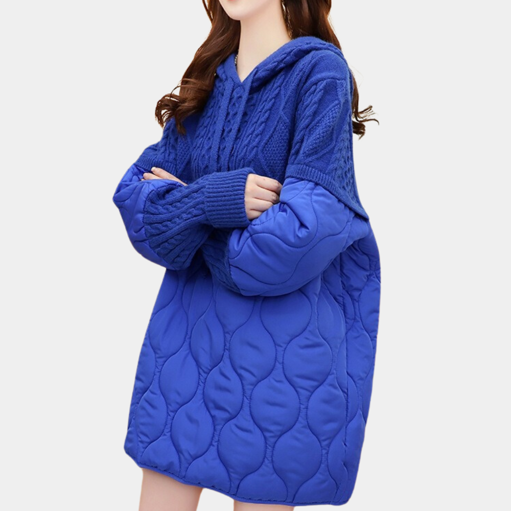Giacca Oversize | Trapuntata & Maglia | Calda & Casual