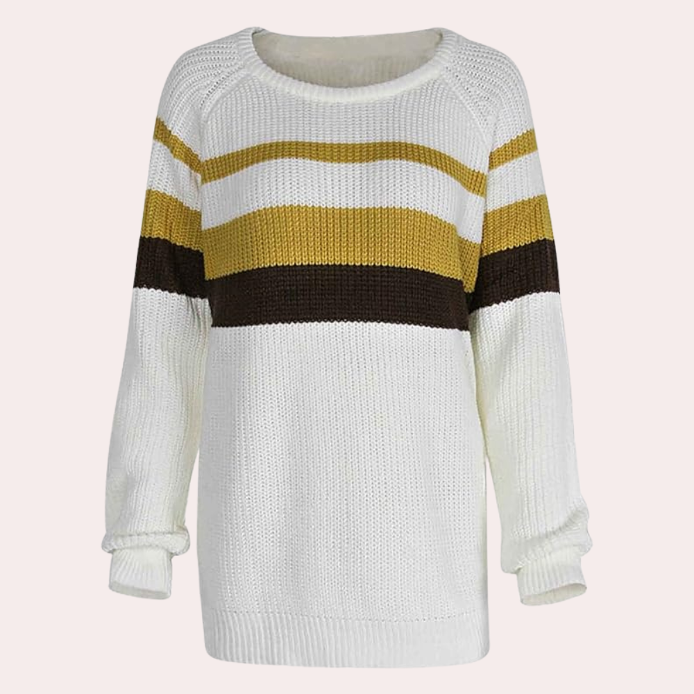 Maglione Donna | A Righe Colorate | Morbido e Casual