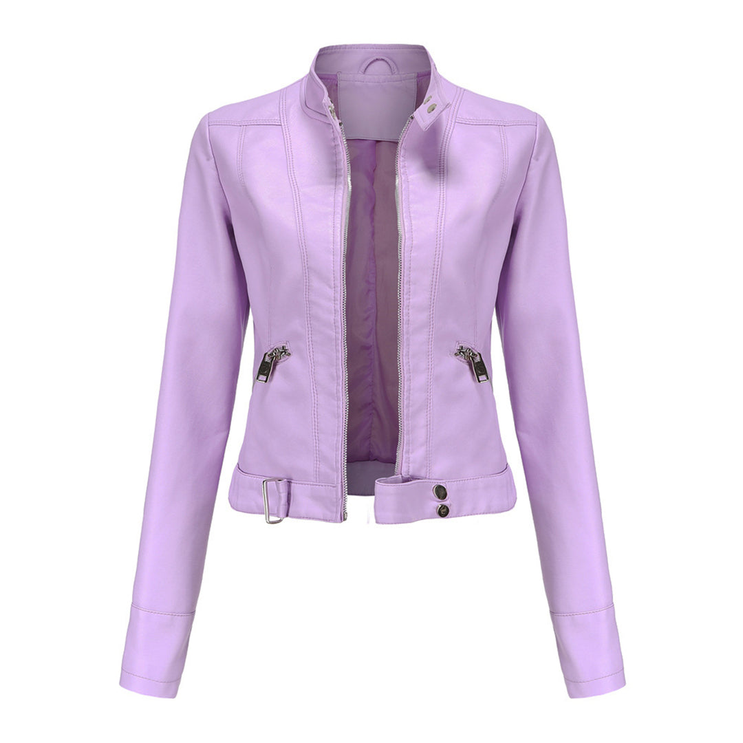 Giacca in Ecopelle | Rock & Chic | Slim Fit
