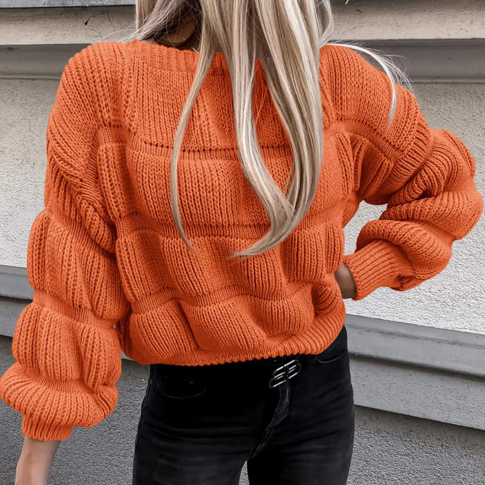 Maglione Cropped | Lavorato a Maglia | Morbido e Trendy