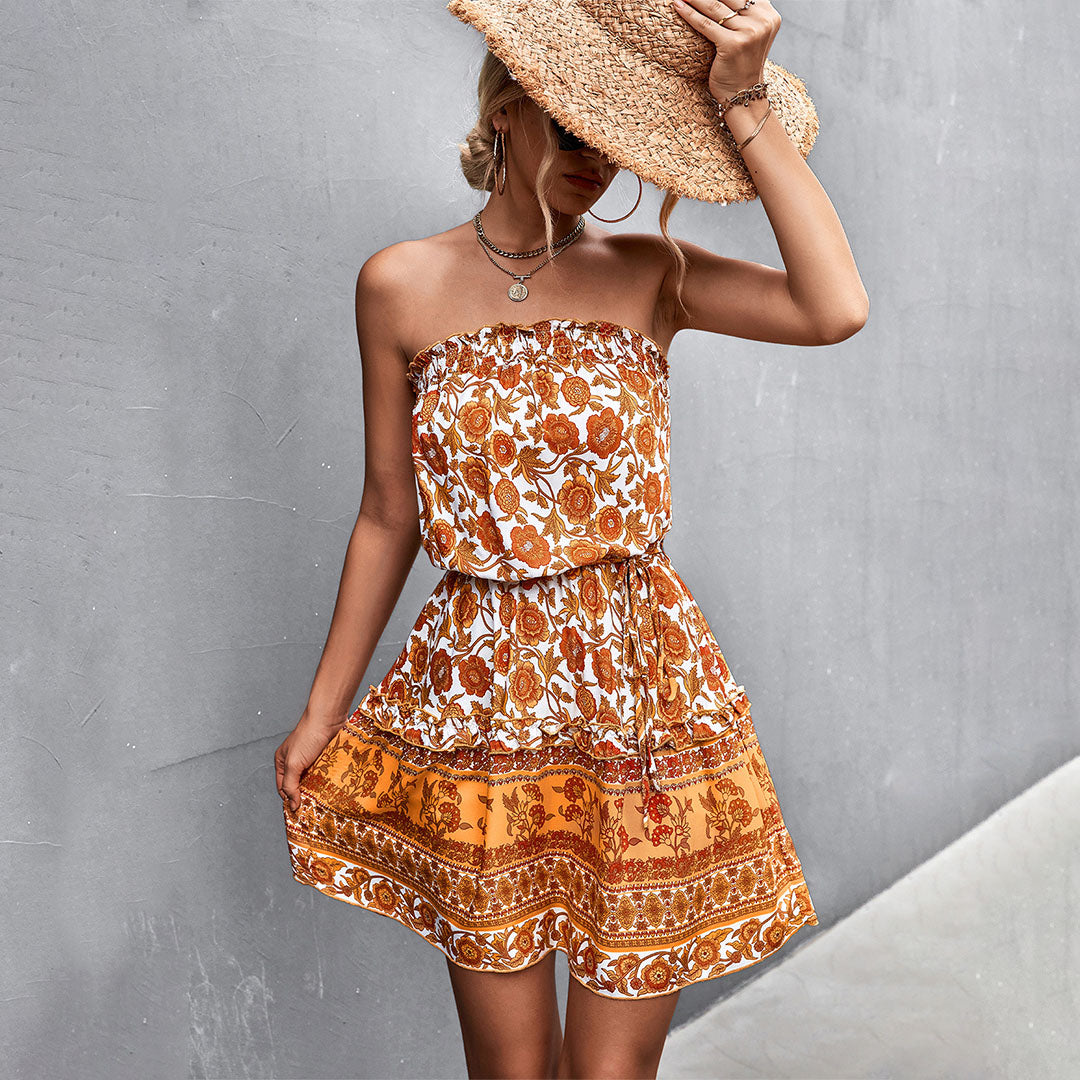 Mini Abito Boho | Fresco e Leggero | Perfetto per l’Estate