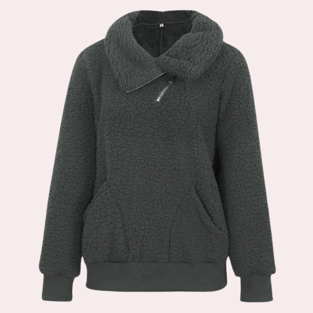 Felpa Teddy | Collo Alto | Morbida & Calda