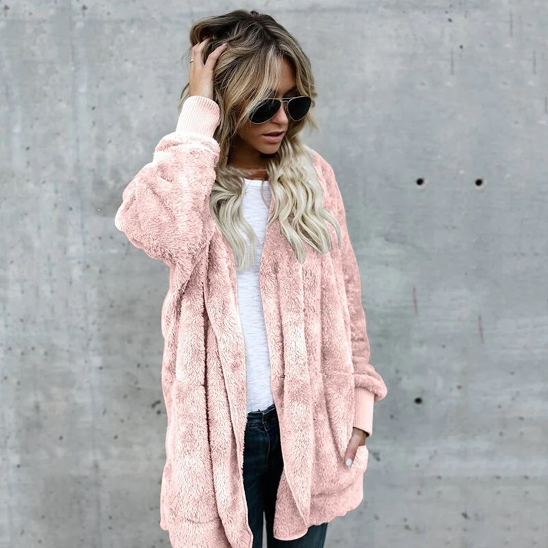 Cardigan in Peluche | Morbido e Caldo | Stile Casual Chic