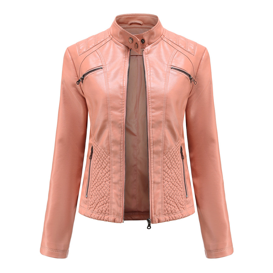 Giacca in Ecopelle Trapuntata | Elegante | Versatile e Chic