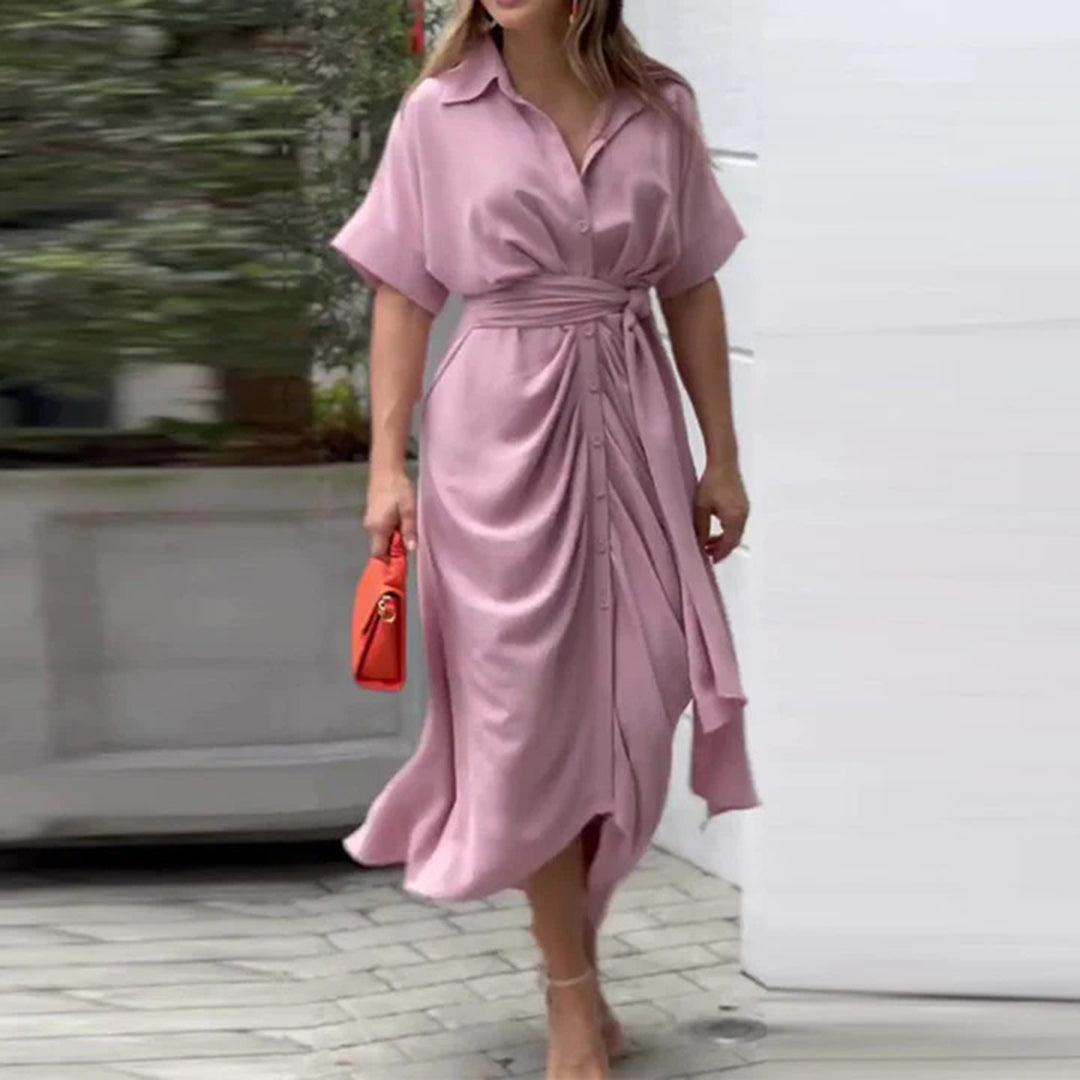 Abito Midi Oversize con Stampa | Chic | Elegante & Confortevole