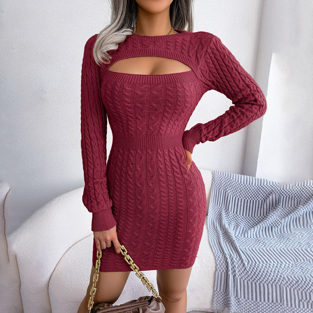 Mini Abito Cut-Out | Maglia Aderente | Sexy e Glamour