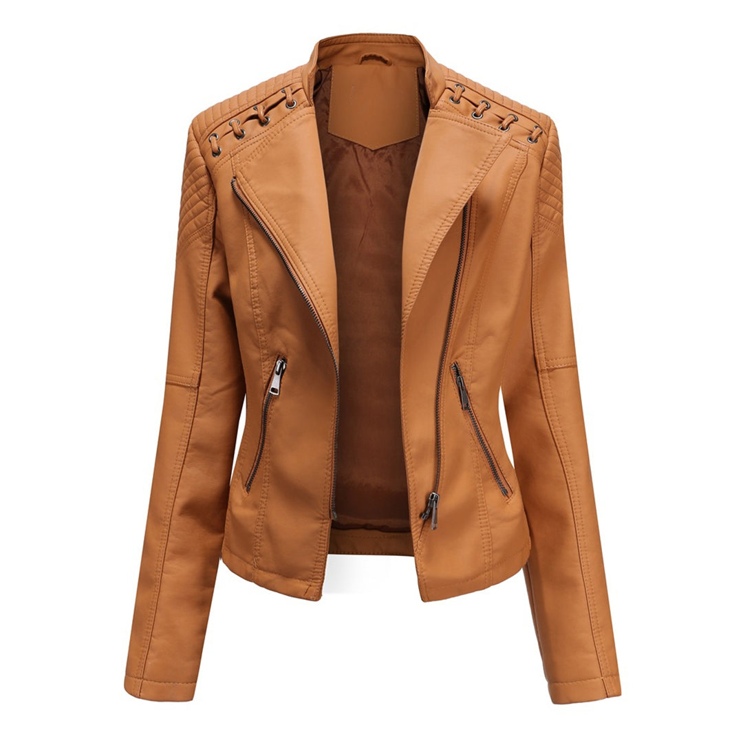 Giacca Biker in Ecopelle con Borchie | Rock Chic | Stile Grintoso
