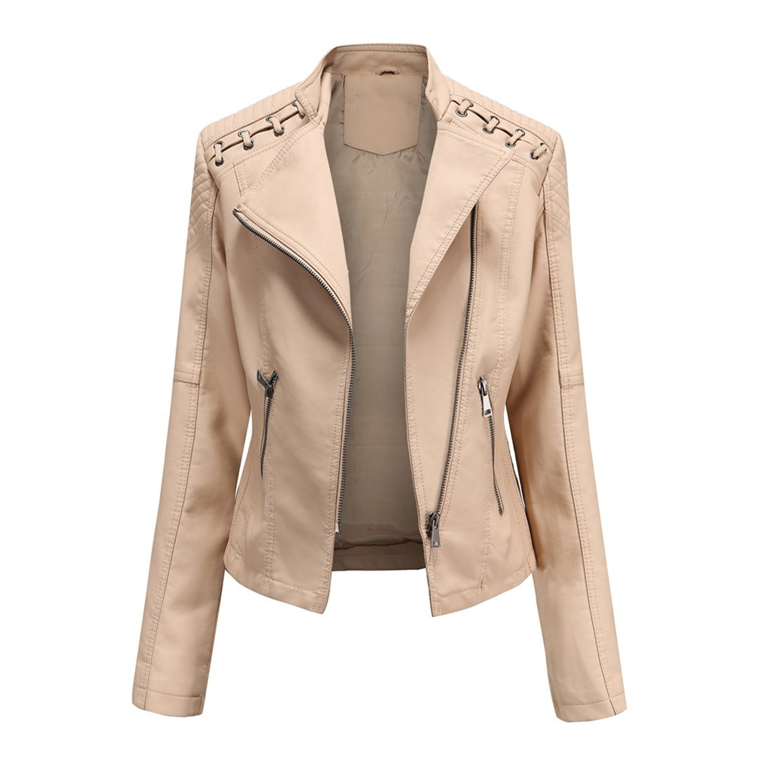 Giacca Biker in Ecopelle con Borchie | Rock Chic | Stile Grintoso