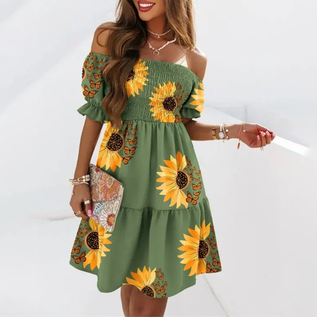 Abito Off-Shoulder Floreale | Fresco & Romantico | Stile Estivo