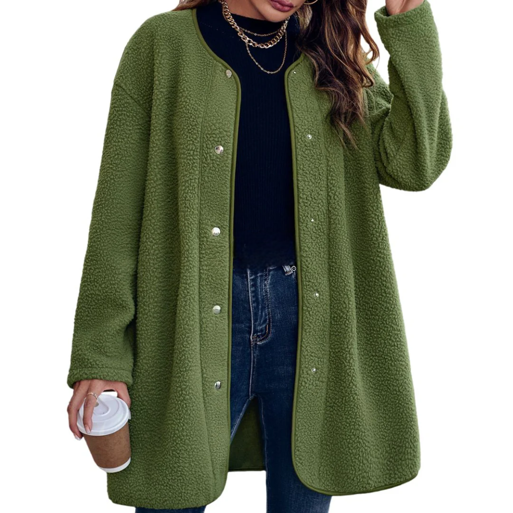 Cappotto Teddy Oversize | Morbido & Caldo | Stile Casual-Chic