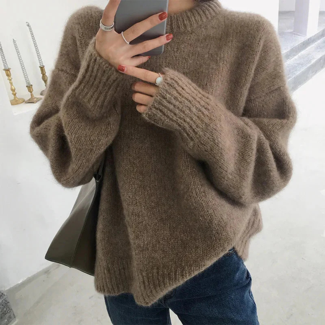 Maglione Oversize | Misto Lana | Morbido e Caldo