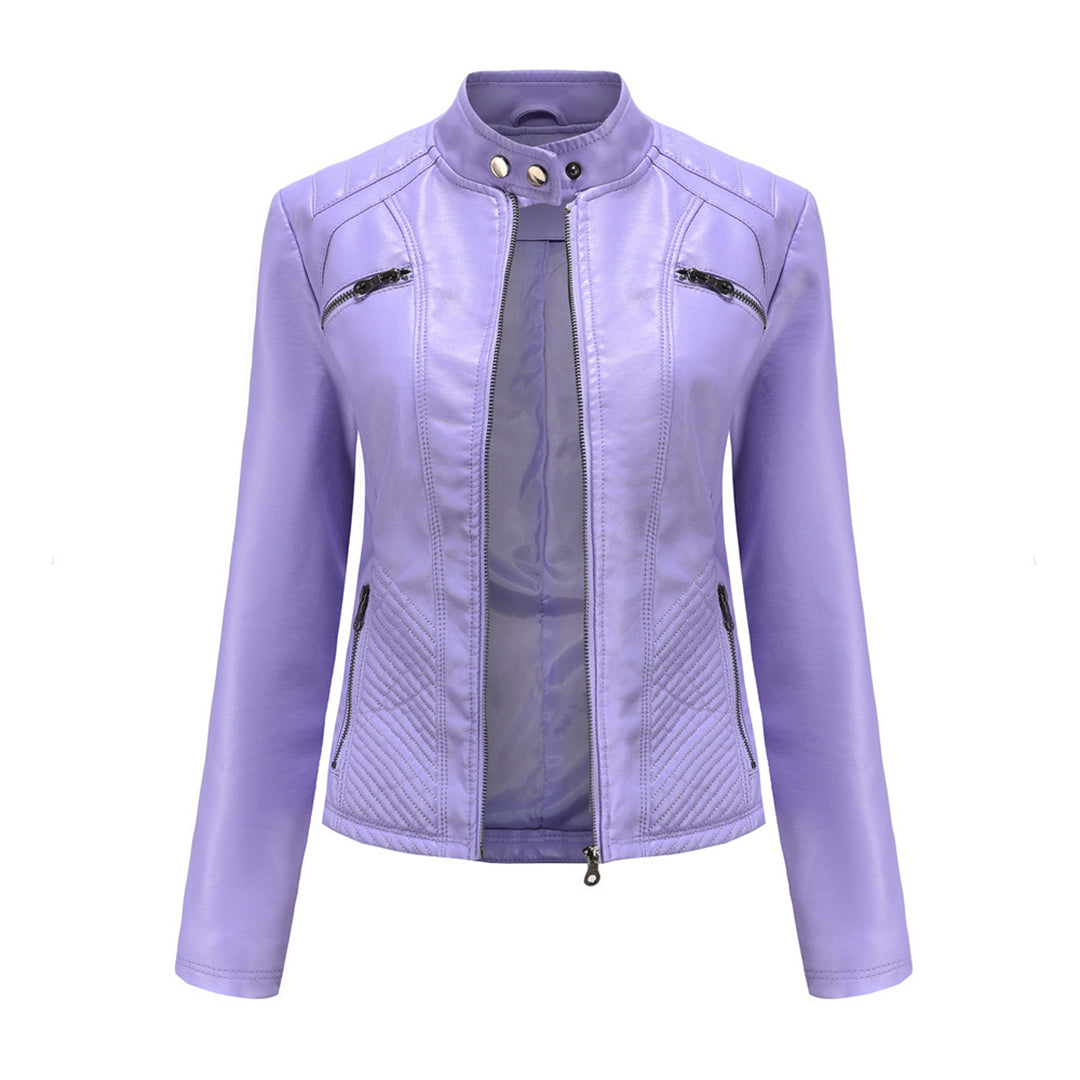 Giacca in Ecopelle Trapuntata | Elegante | Versatile e Chic