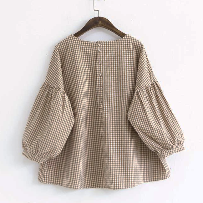 Blusa a Quadretti