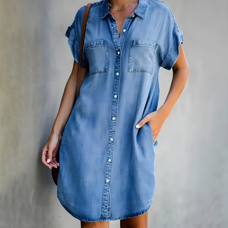 Chemisier in Denim Leggero