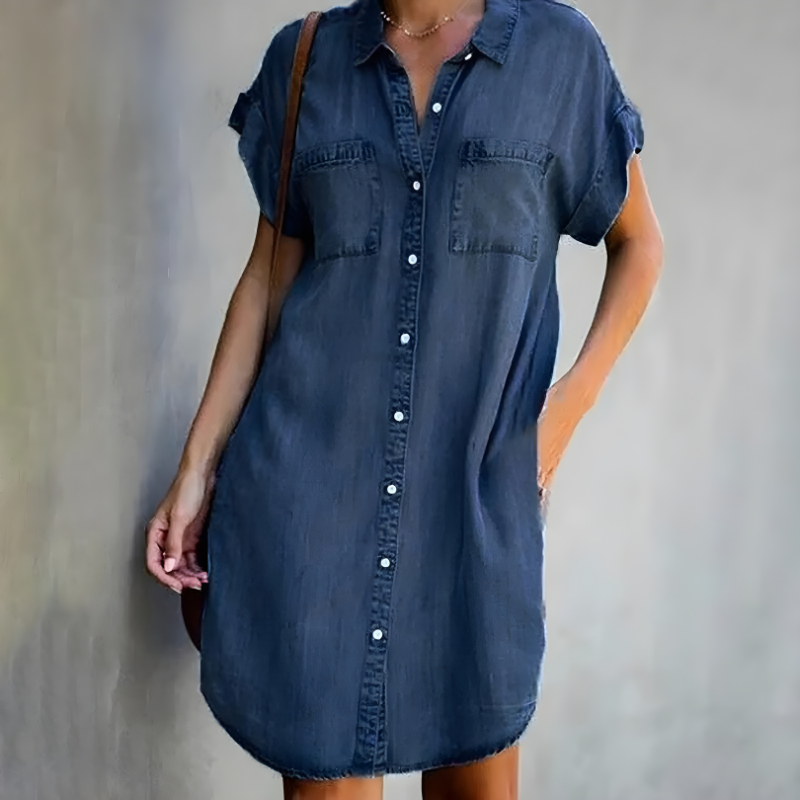 Chemisier in Denim Leggero