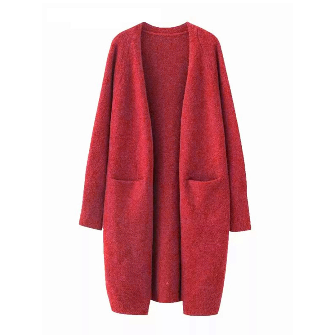 Cardigan Lungo in Maglia | Misto Lana | Elegante e Versatile