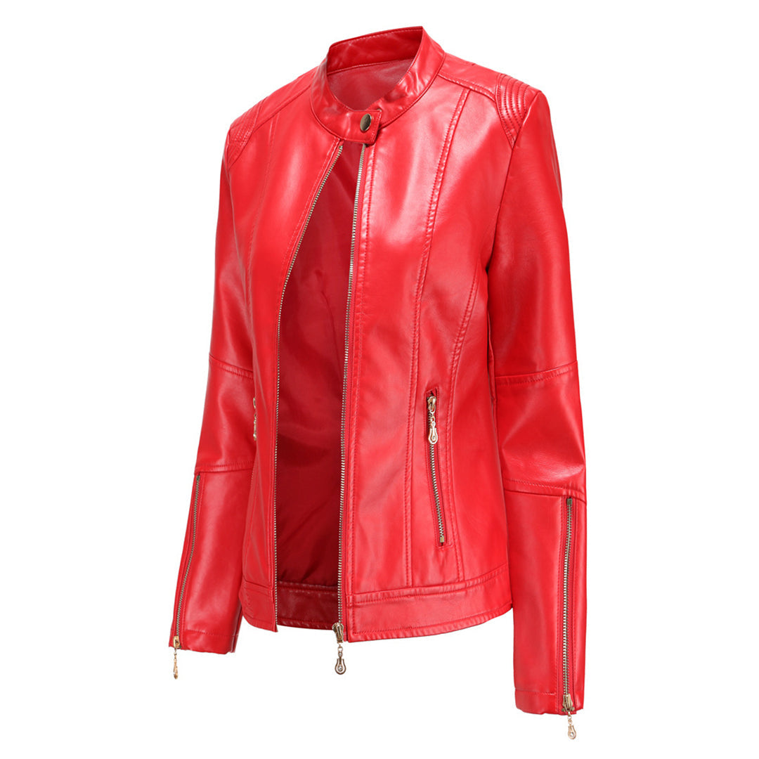 Giacca in Ecopelle | Eleganza Minimal | Versatile e Chic
