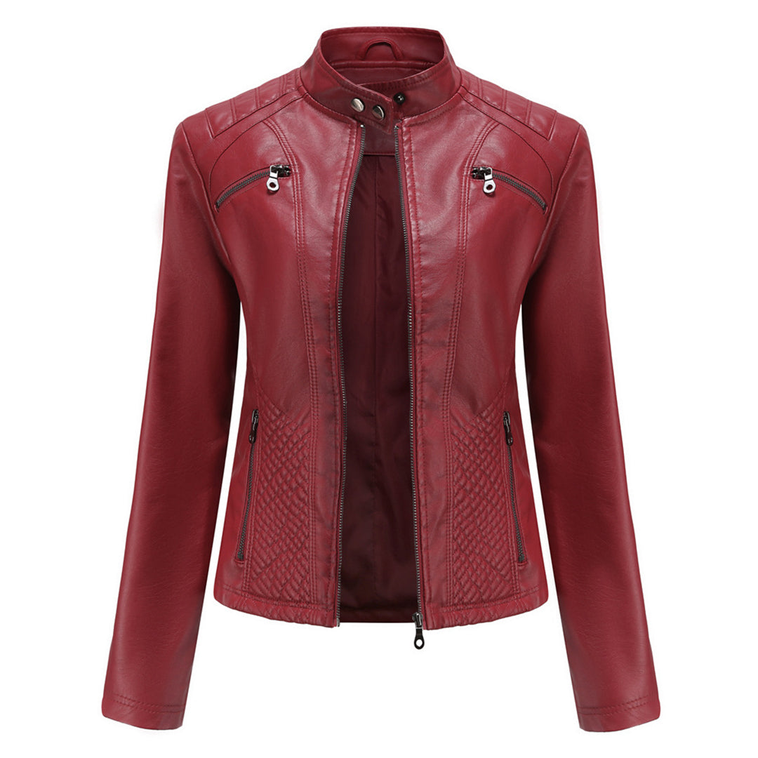 Giacca in Ecopelle Trapuntata | Elegante | Versatile e Chic