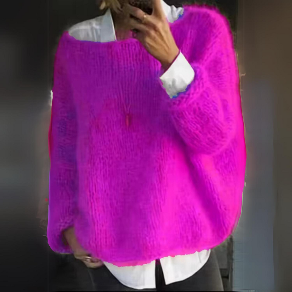 Maglione Oversize Donna | Maglia Soffice | Caldo e Versatile