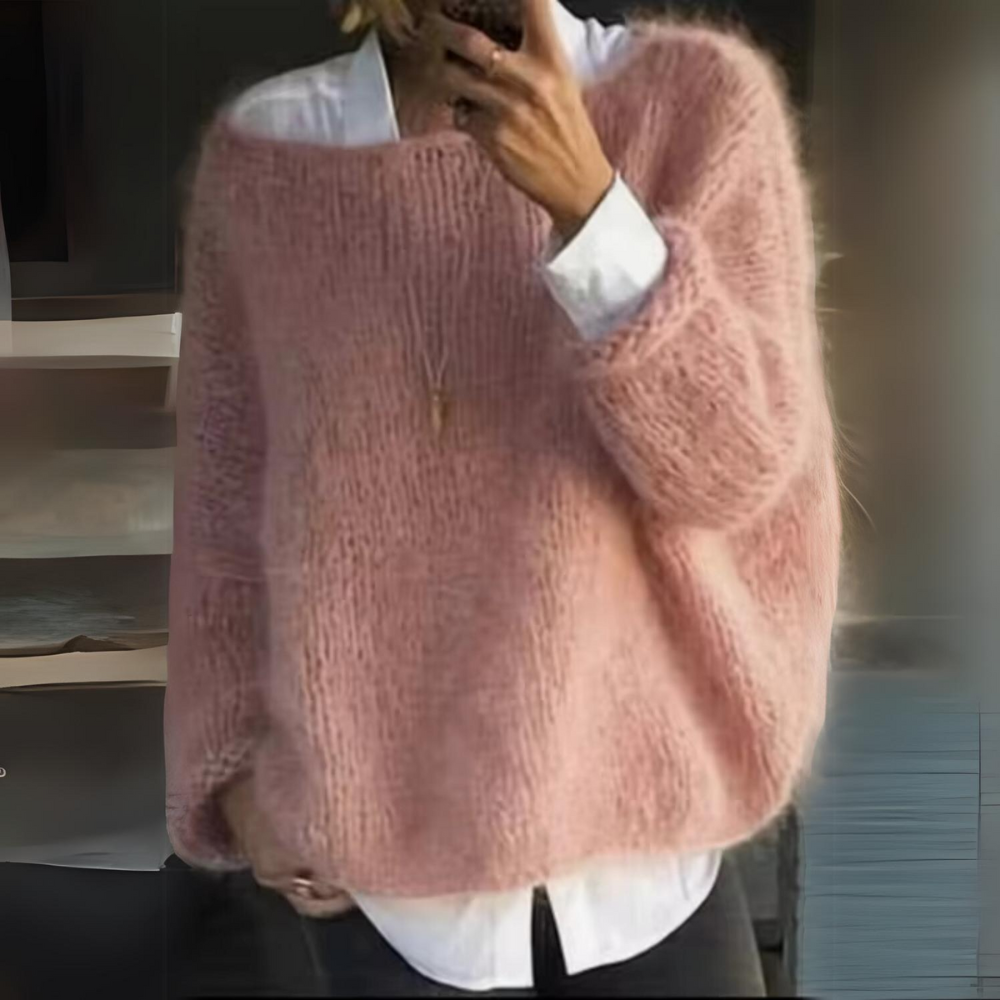 Maglione Oversize Donna | Maglia Soffice | Caldo e Versatile