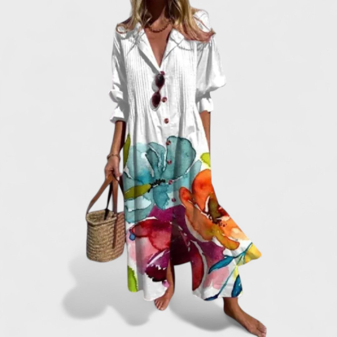 Maxi Dress Floreale Artistico