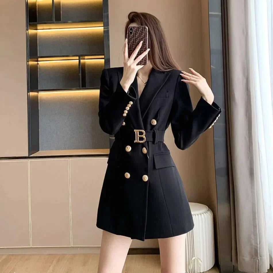 Blazer Dress Doppiopetto | Elegante e Sofisticato | Taglio Sartoriale