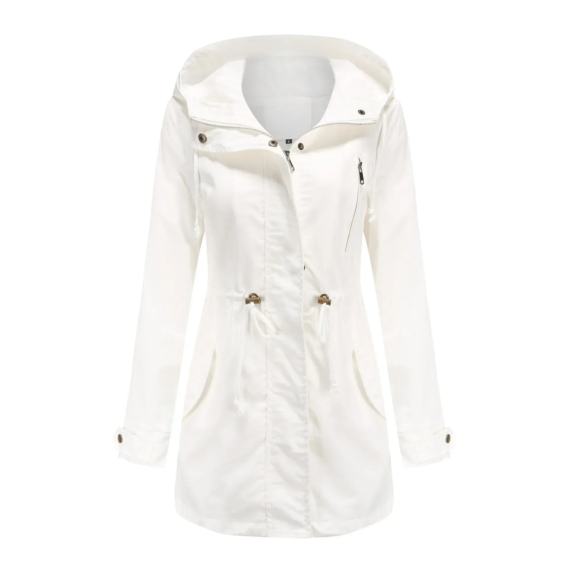 Giacca Impermeabile con Cappuccio | Stile Funzionale & Casual | Perfetta per la Mezza Stagione