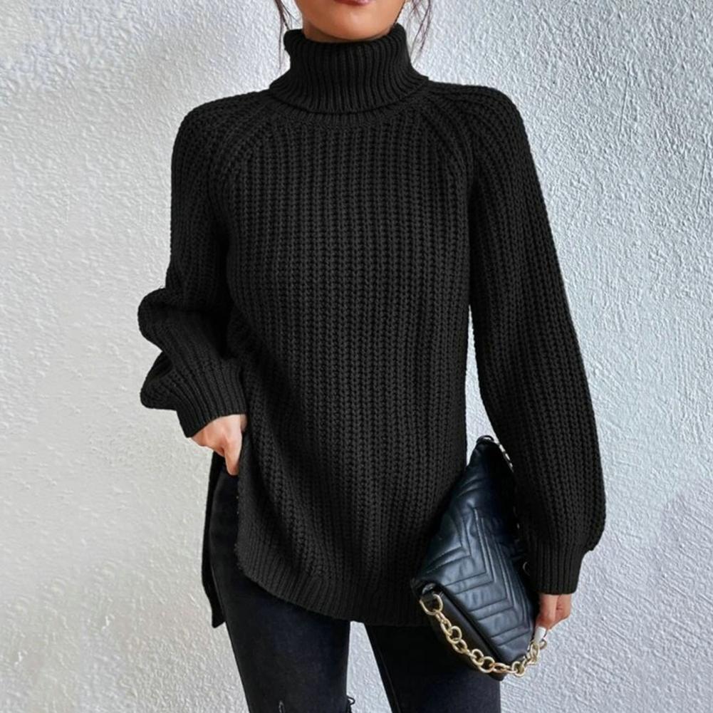 Maglione a Collo Alto | Maglia Spessa | Elegante e Avvolgente